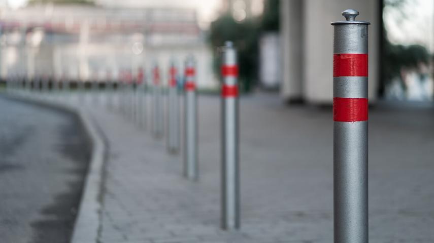 парковочные барьеры в Благодарном