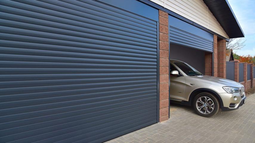 ворота из роллетного профиля в Благодарном